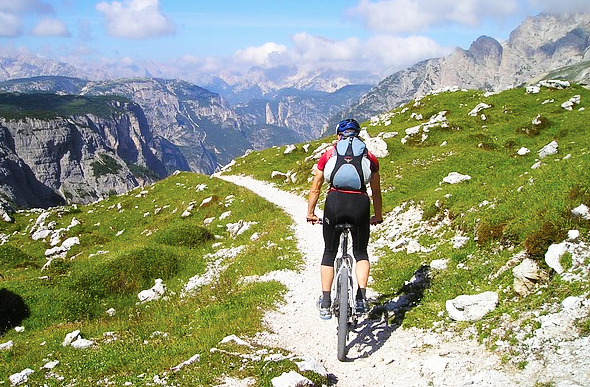 mountai bike panorama