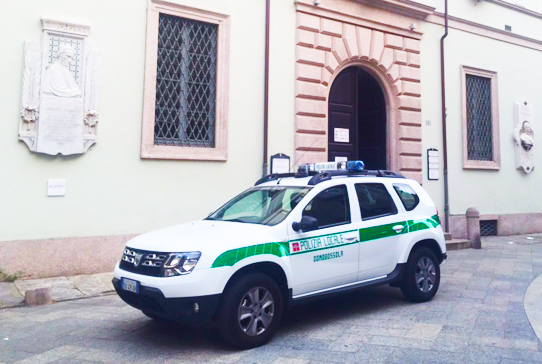 polizia municipale sede auto