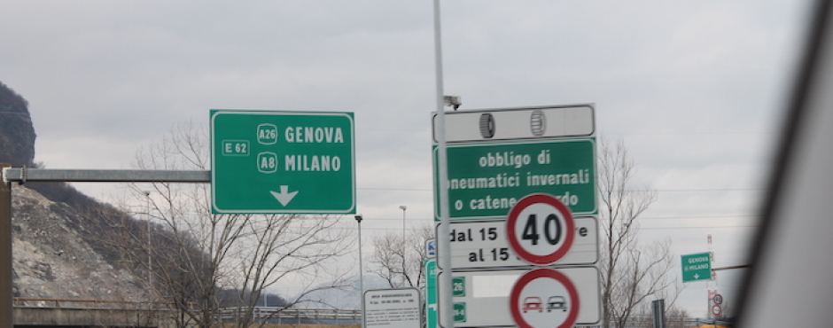 A26, chiusura notturna per trasporti eccezionali tra Arona e Gravellona