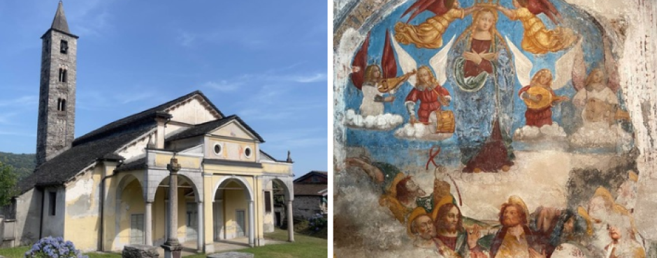 Giornate Fai d'autunno: visite alla chiesa dei santi Pietro e Paolo, a Graglia