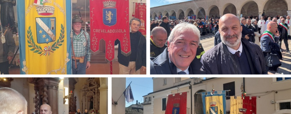 Dall’Abruzzo all’Ossola: il sindaco Ferroni rinnova antichi legami