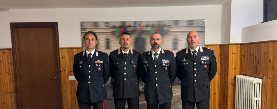 Avvicendamento dei comandanti delle stazioni carabinieri di Domo, Crodo e Premia
