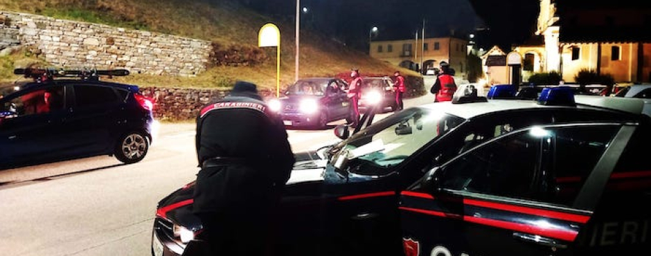 Guida in stato di ebbrezza e droga: otto persone denunciate o segnalate