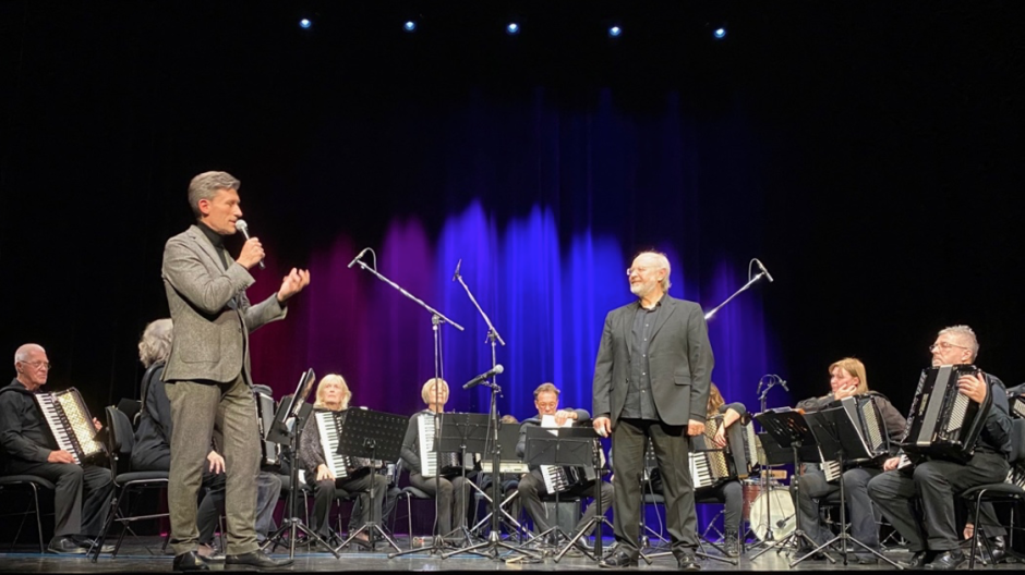 Bellinzona: applausi ed emozioni per il concerto di fisarmonica diretto da Vignani 