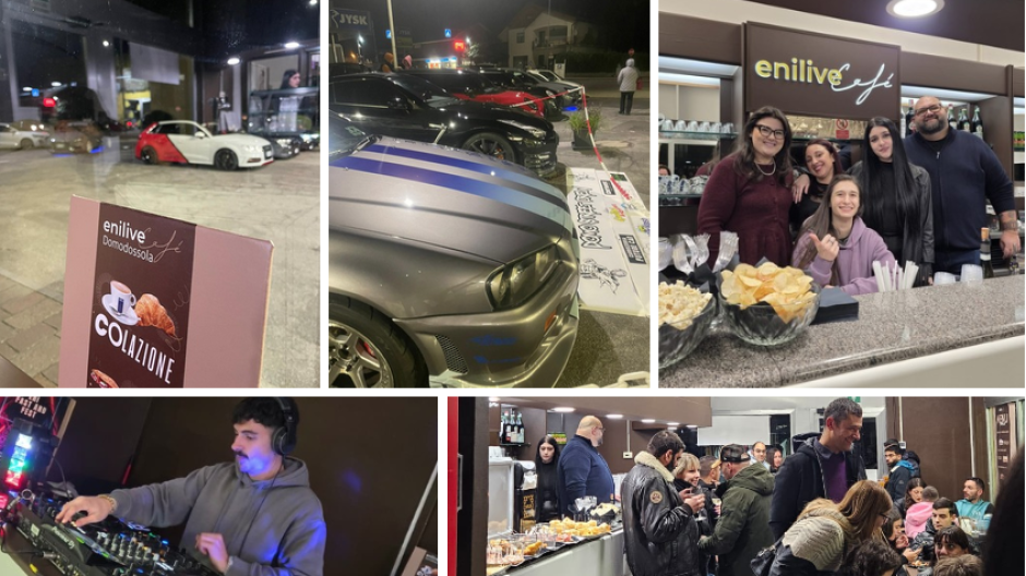 Successo per la “Fast and Fest”: folla, motori e divertimento all’Enilive Café