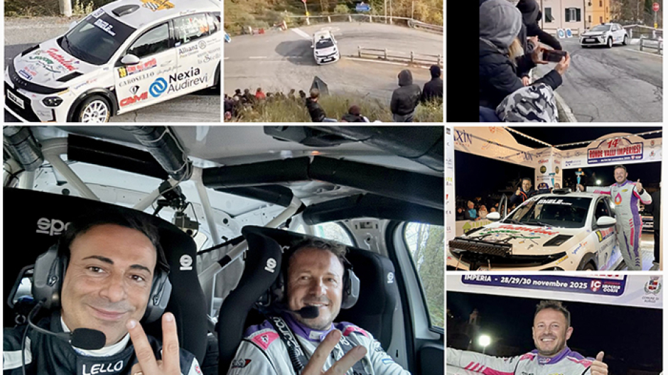 Rally: bene Caffoni- Natoli con la Lancia Ypsilon al Valli Imperiesi
