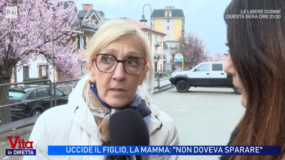 In tv la mamma di Nicolò contro il marito omicida del figlio: “non lo perdono”