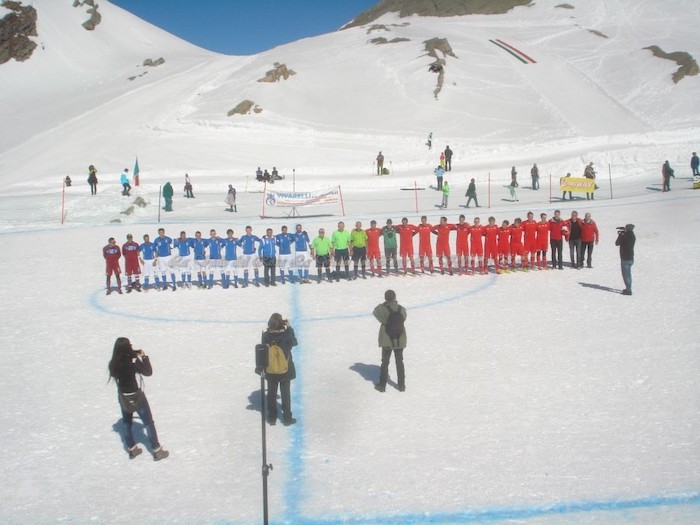 La partita più alta d'Europa premia ancora la Svizzera, vincente 2 a 1 sull'Italia - Fotogallery