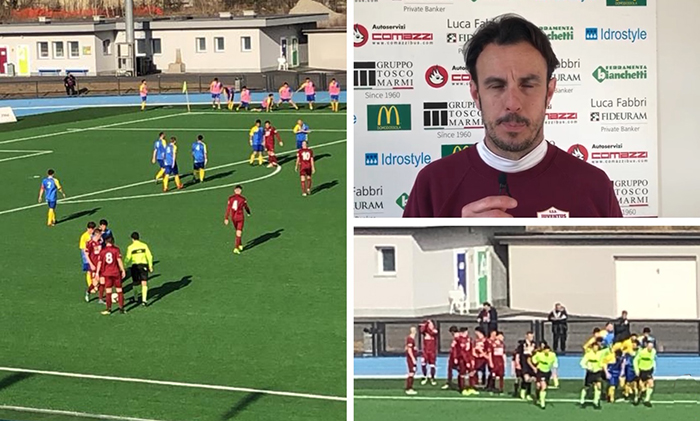 Forzatti dopo la sconfitta della Juve Domo col Ceversama: "Abbiamo avuto paura di vincere". Video