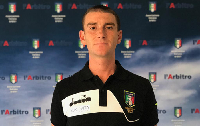 Debutto in serie A per l'arbitro ossolano Salvatore Affatato, giovedì in campo per Sassuolo- Chievo