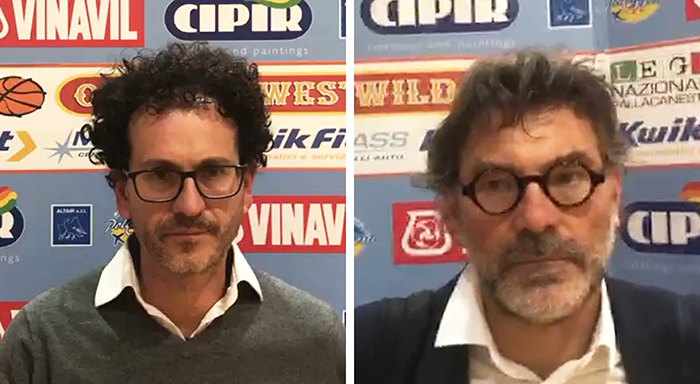  Videointerviste ai coach dopo il derby vinto dalla Paffoni sulla Vinavil Cipir per 61-52