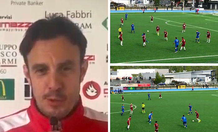 Juve Domo matematicamente salva, le parole di mister Forzatti: "Ora Bini capocannoniere". Video