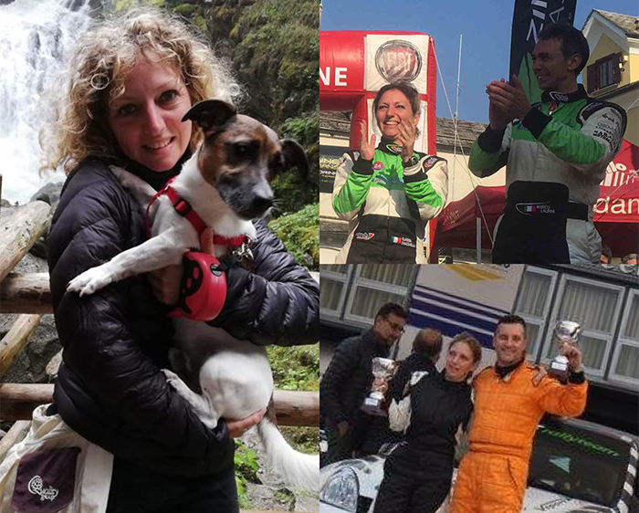 La sfida di Clarissa, testimonial nei rally contro la sclerosi multipla 