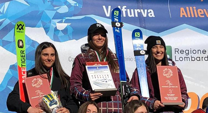 Martina Marangon 9^ ai campionati italiani di gigante, è la miglior atleta delle Alpi Centrali