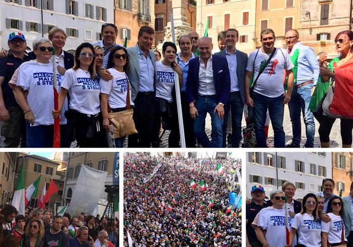 Songa(FdI):anche il VCo nelle piazze di Roma gremite di Popolo