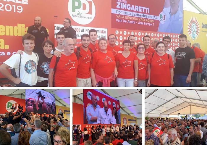 Il Pd del Vco alla festa dell'Unità a Ravenna
