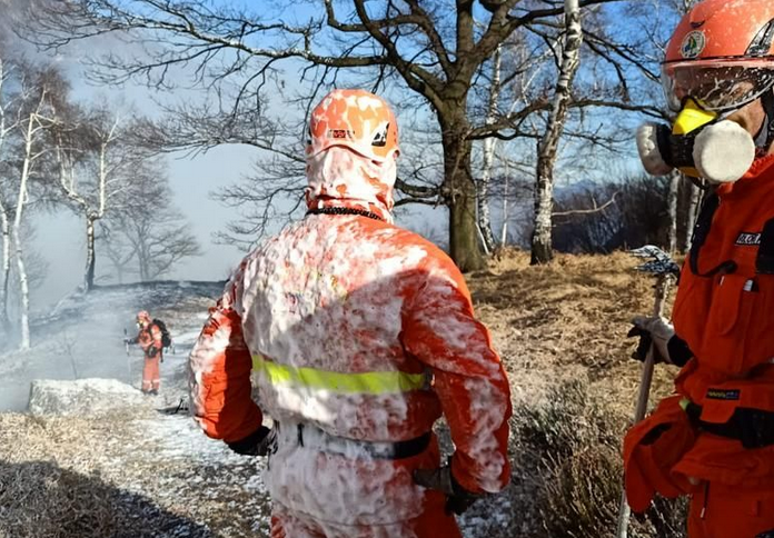 Incendio Colloro: l'amministrazione ringrazia chi ha contribuito allo spegnimento