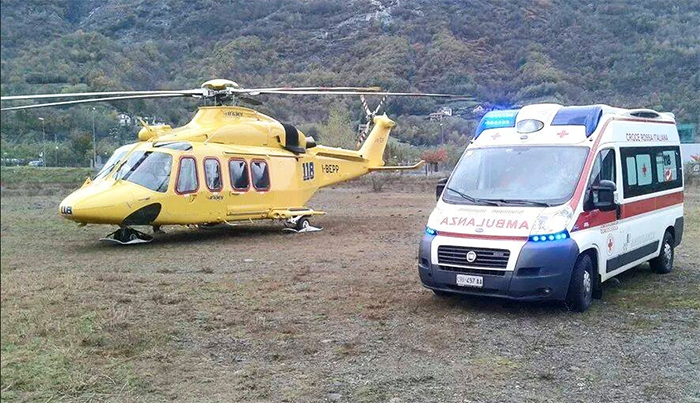 Domodossola: anziano investito, è gravissimo