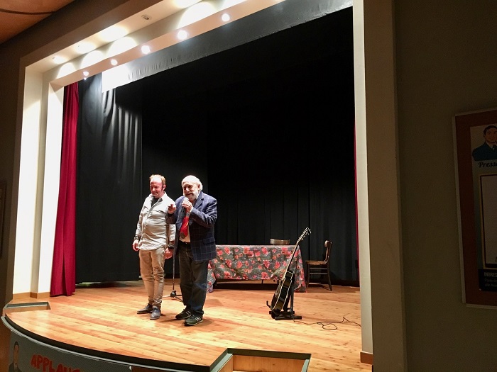 Enrico Beruschi, con Beppe Altissimi, protagonista a Casale Corte Cerro
