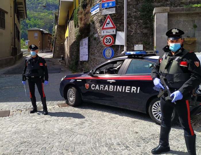 Da Asti a spasso per la Valle Antrona, mille euro di multa a due quarantenni