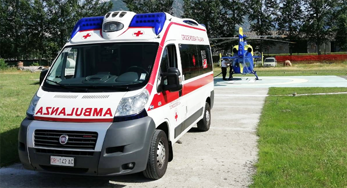 Cade mentre fa downhill, trauma cranico. 19enne elitrasportato a Novara in codice rosso