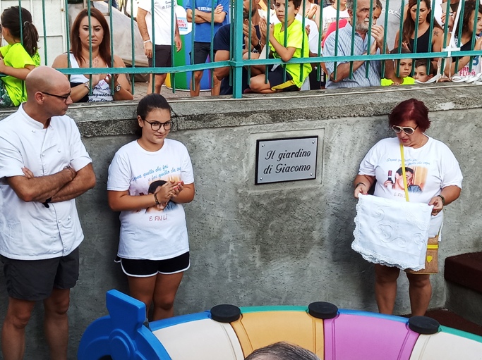 Inaugurato il Giardino di Giacomo