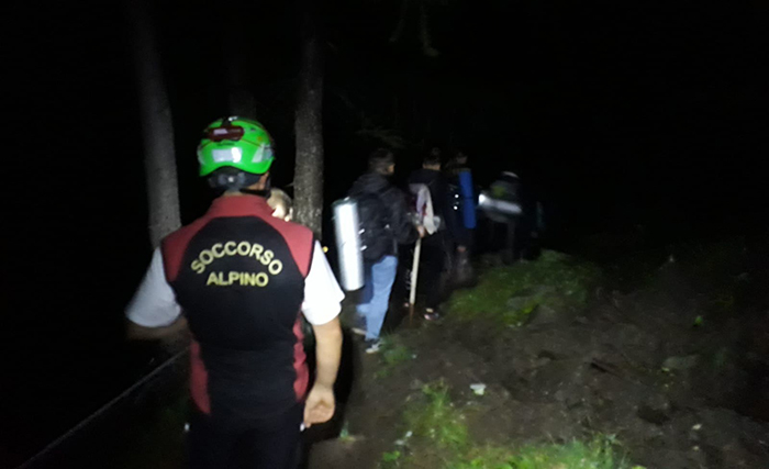 Disperso nei boschi di Seppiana, soccorsi in azione 