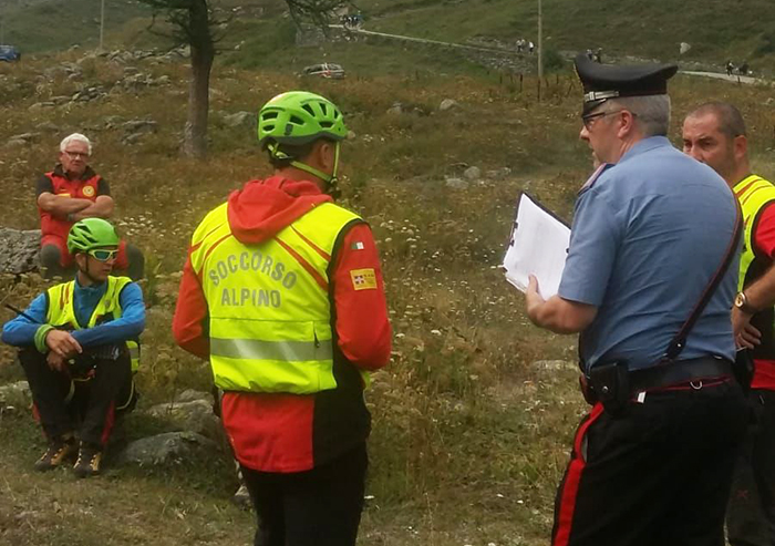 E' morto il fungiatt caduto in un canalone della pineta di Santa Maria Maggiore in Vigezzo