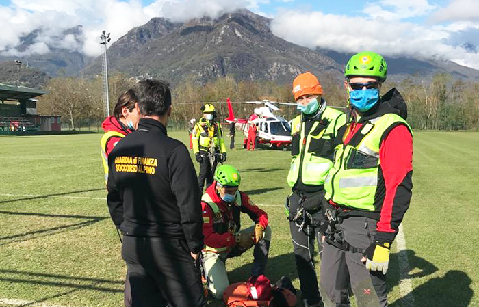 E' morto dopo essere precipitato per 100 metri l'escursionista disperso in val Grande