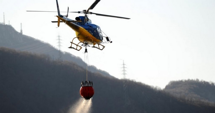 Fiamme nei boschi delle Centovalli