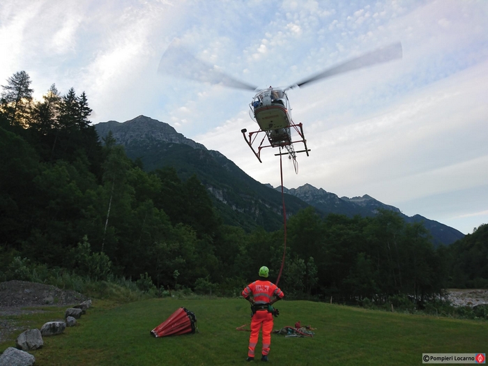 Ferragosto di incendi boschivi in Ticino