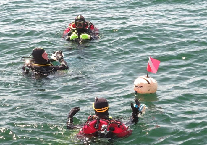 Belgirate: i sub hanno ripulito i fondali del lago Maggiore