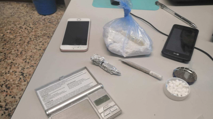 Aveva in casa 100 grammi di cocaina. Arrestato 42 enne
