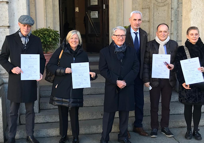Consegna riconoscimenti al merito per maestre e maestri del lavoro: pioggia di stelle fra Novara e VCO