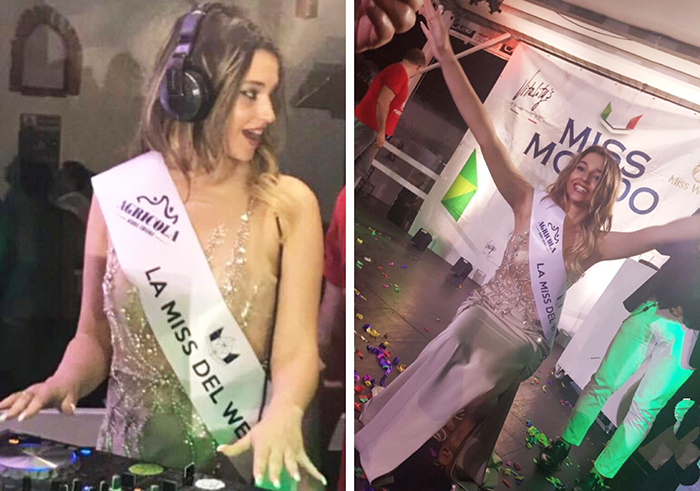 Selena Russo si conferma e prende la fascia “La Miss del Web 2018”