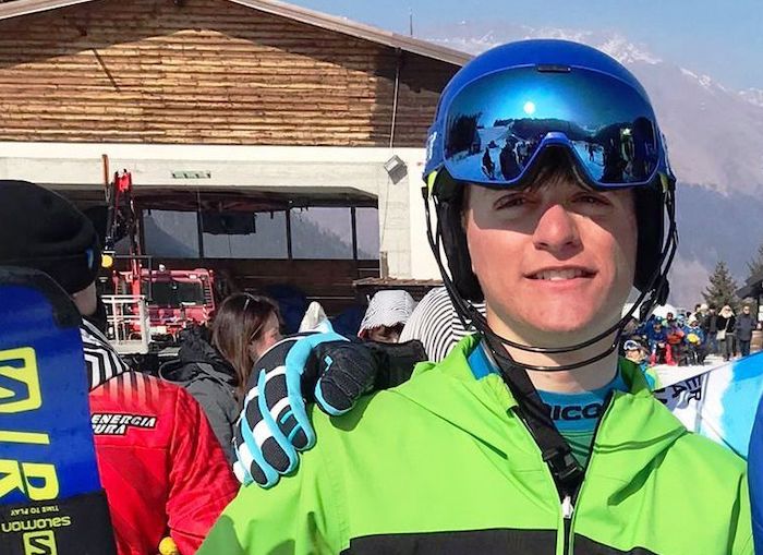 Fabio Ferraris di Ossola Ski Team quarto ai campionati regionali di slalom 