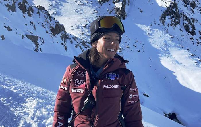 Luisa Chiesa e Gianluca Petrulli tecnici della nazionale femminile di sci alpino
