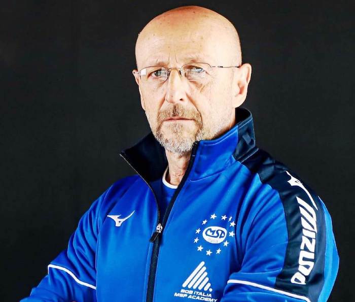 Paolo Farina membro di giuria nella gara di Coppa del mondo di skeleton in Francia