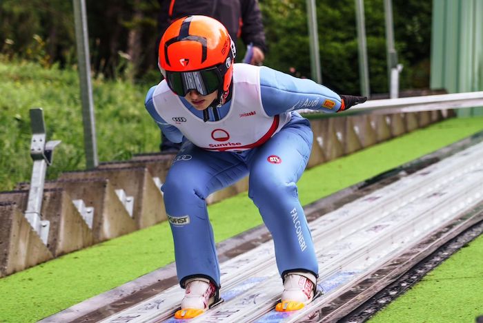 Camilla Comazzi prepara la prossima stagione a Tarvisio