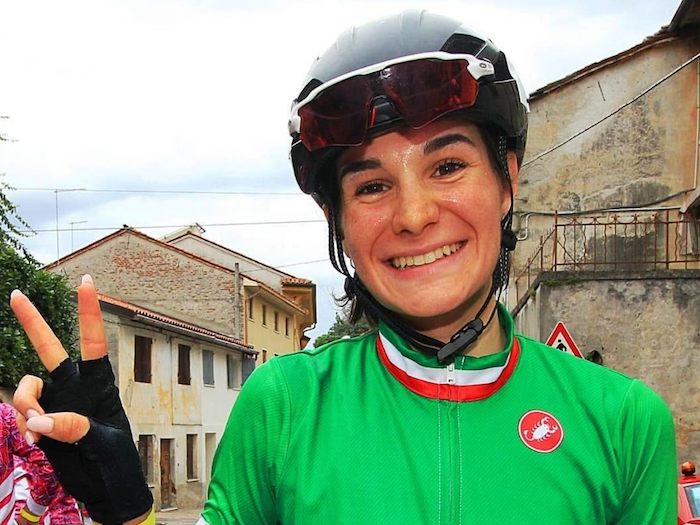 Quarta a cronometro Francesca Barale a Romanengo