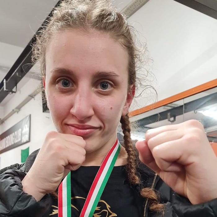 Giulia Rinaldi (Boxe Verbania) è la campionessa regionale esordienti 