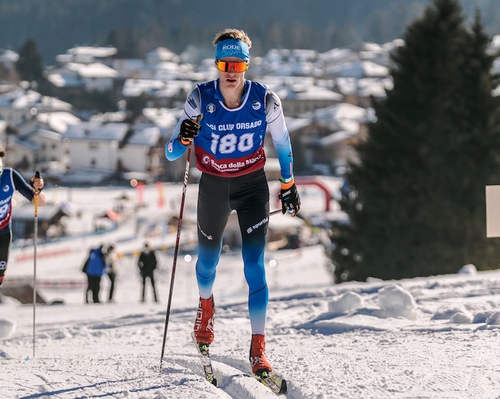 Michele Matli campione regionale di sci nordico e vice il fratello Gabriele