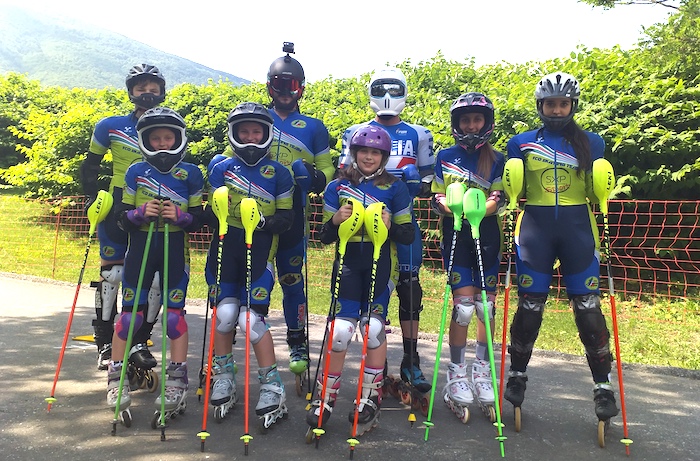 Il Vco Skating Team in vetrina alla Collina dello Sport di Villa, e adesso si sogna la Coppa del Mondo  