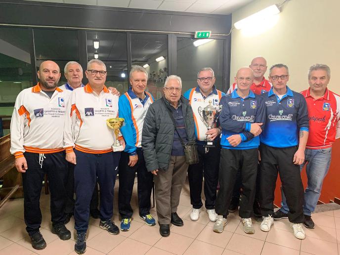 Così nel Trofeo Fisco di bocce