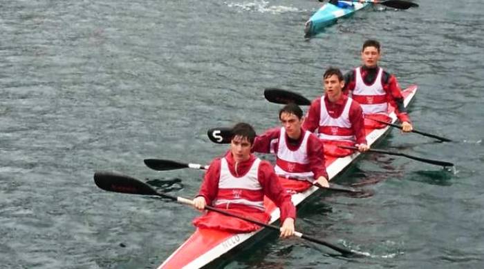 Domenica canoisti a Mergozzo