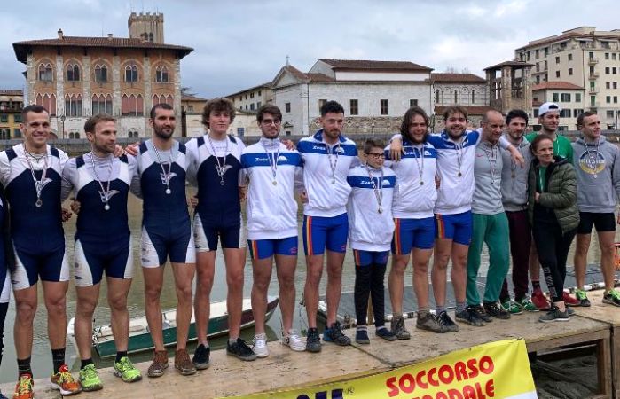 Canottieri Verbanese: doppio oro a Pisa