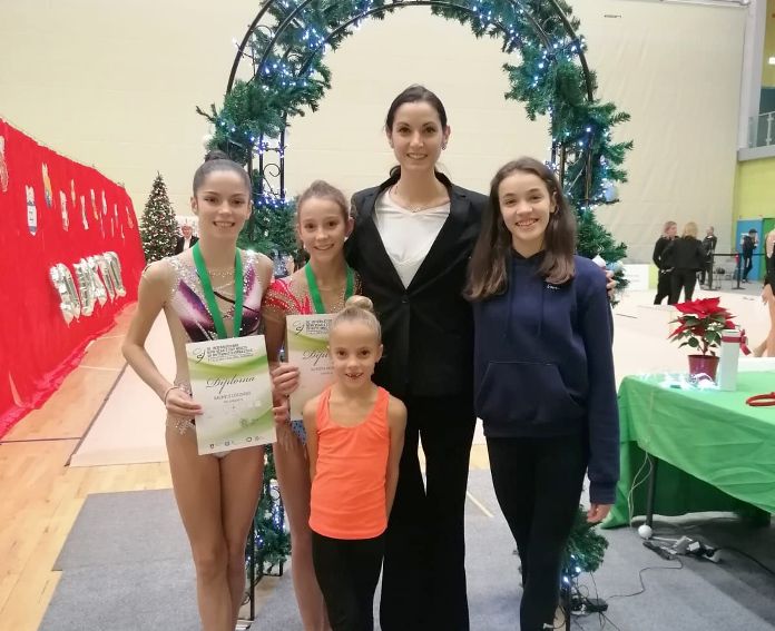 Ginnastica Fly Gozzano strepitosa in Slovenia
