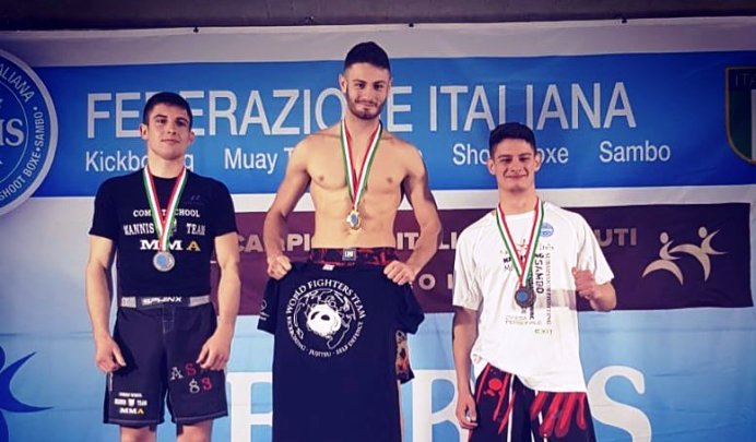 Parise iridato di MMA