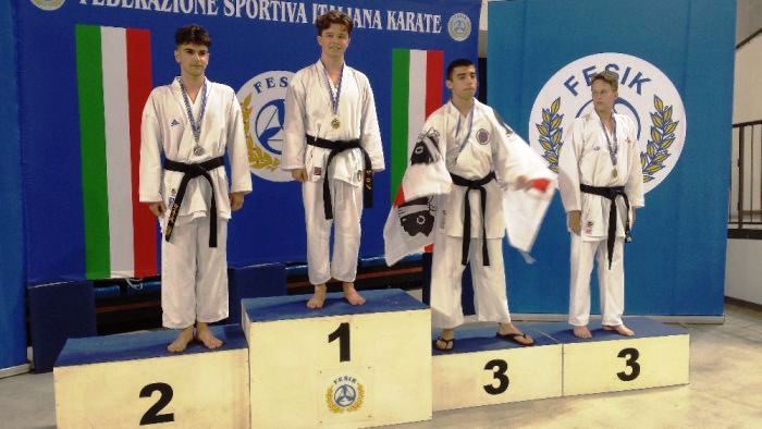 Karate: Sblendorio d'oro in Coppa Italia