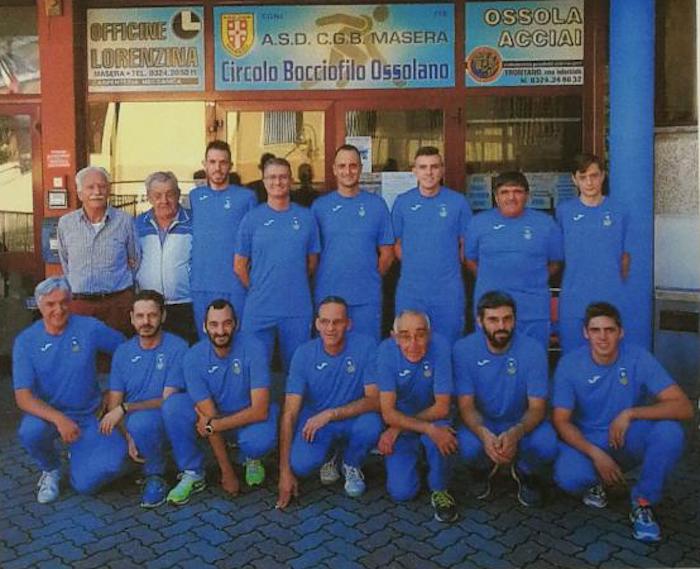 Bocce, il Masera incontra l'A.B Genovese
